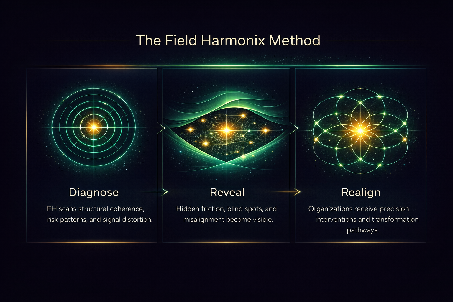 The Field Harmonix Method — complete diagnostic composite