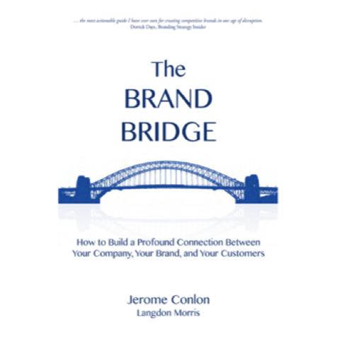 The Brand Bridge book cover, by Jerome Conlon