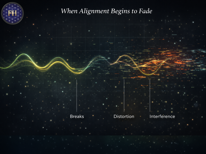 When alignment begins to fade — understanding that alignment fades before performance fails