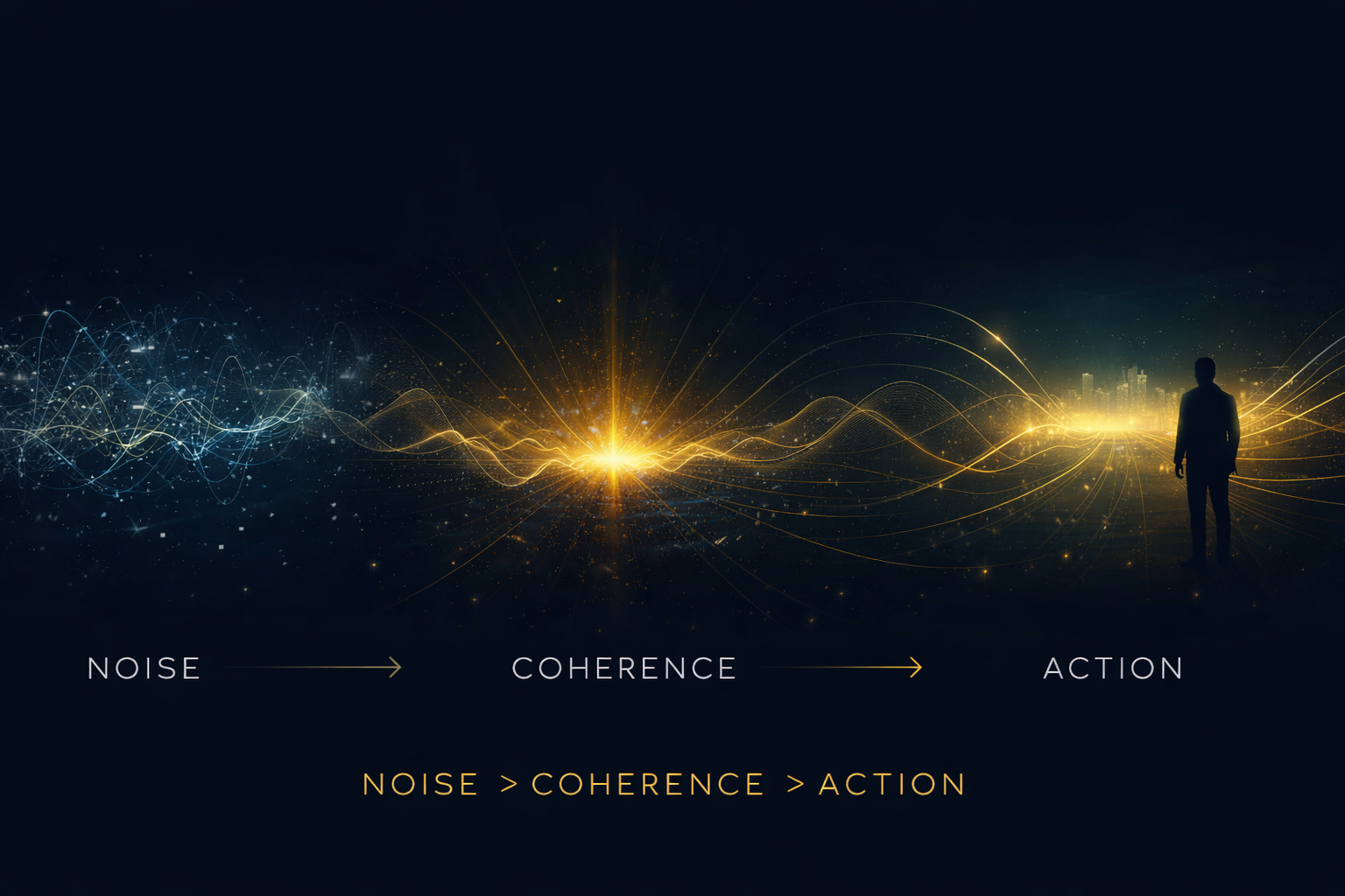 From noise to action — the Field Harmonix coherence advantage